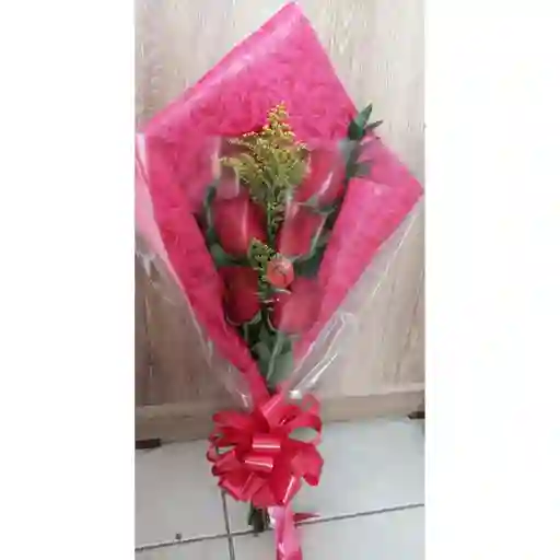 Bouquet De 5 Rosas