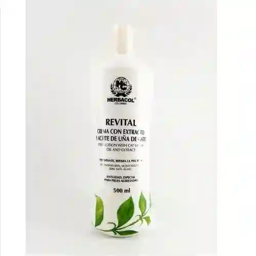 Crema Revitalizadora Con Extracto Y Aceite De Uña De Gato