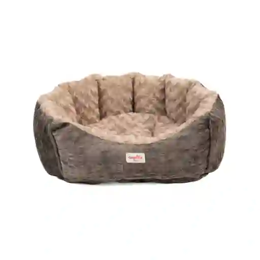 Cama Mascota Paris Pequeña 50x50 Taupe