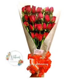 Bouquet De 24 Rosas Rojas