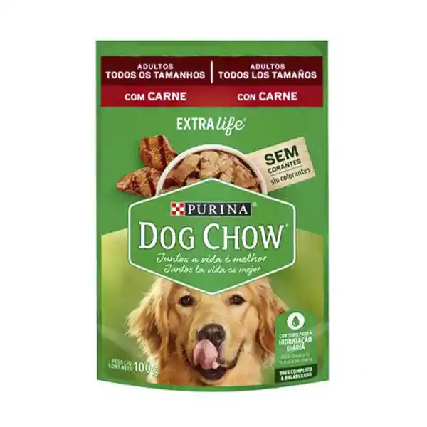 Alimento Húmedo Para Perro Dog Chow Carne 100gr