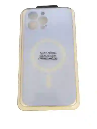 Forro Silicone Magsafe Iphone 13 Pro Max Lila