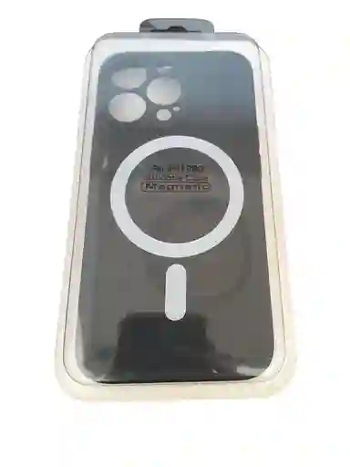 Forro Silicone Case Magsafe Iphone 13 Pro Negro