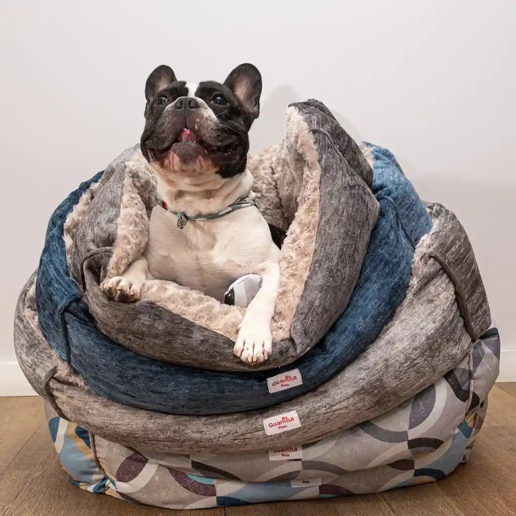 Cama Mascota Paris Mediana 60x70 Rosa