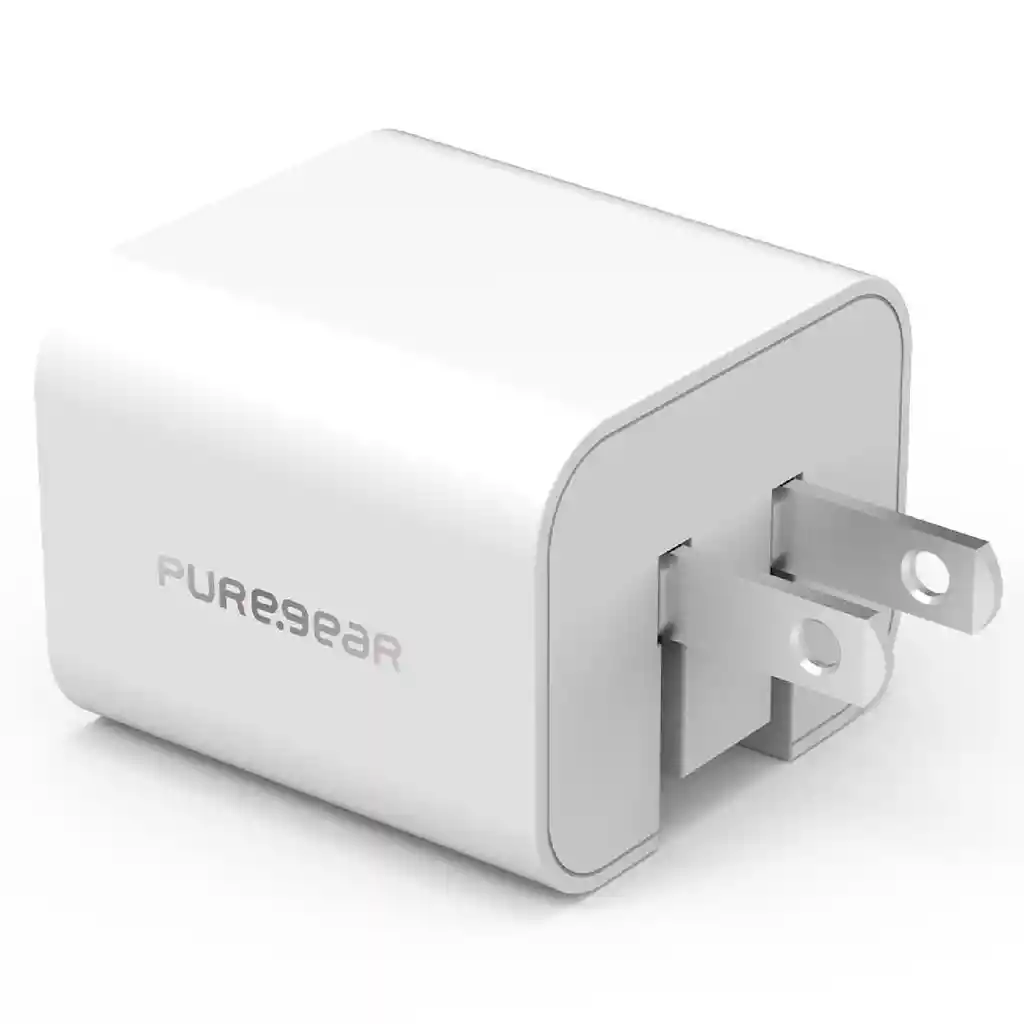 Cargador Pared Puregear 30w Usb C Sin Cable Pd Lightspeed Blanco