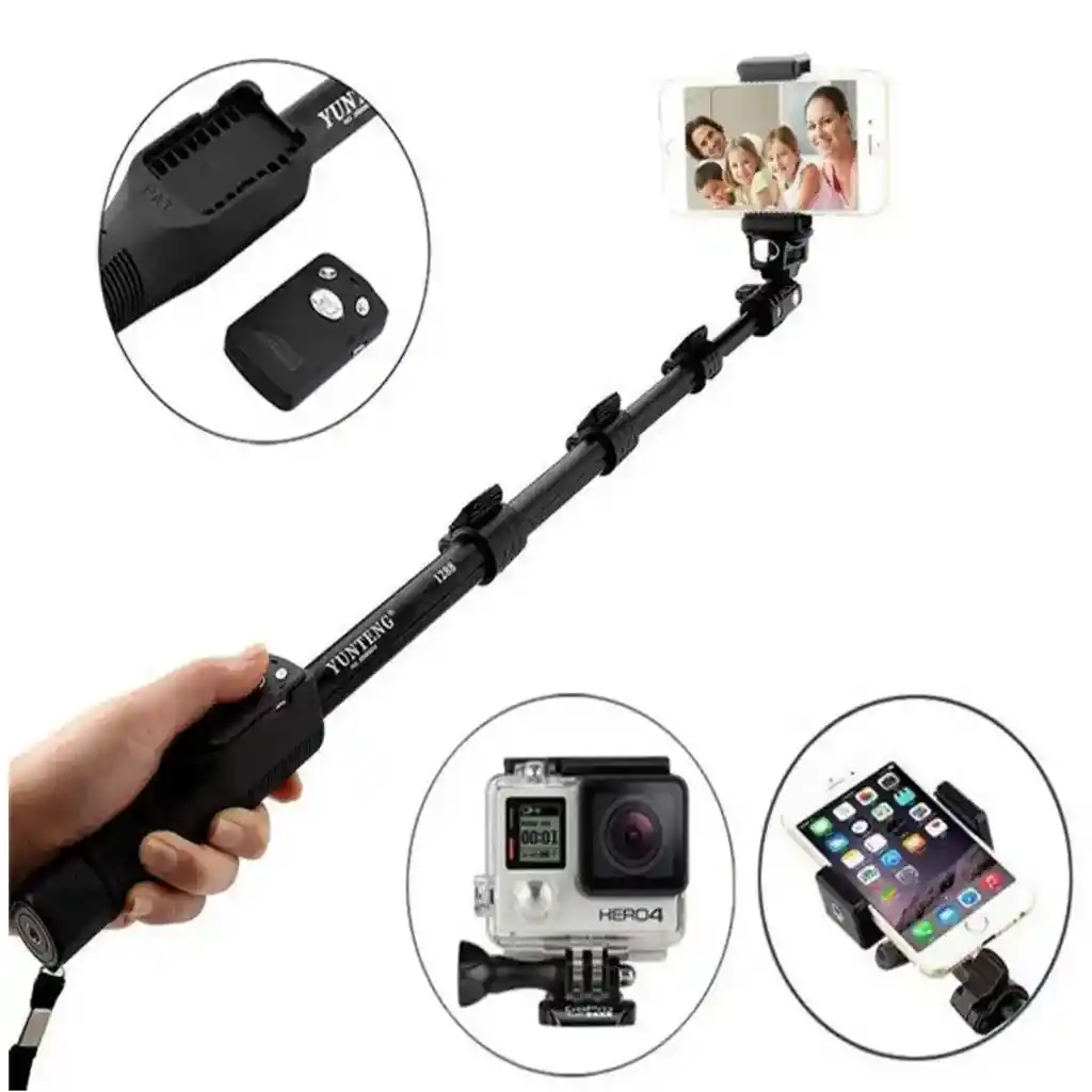 Monopod Palo Selfie Yunteng Yt-1288 Go Pro