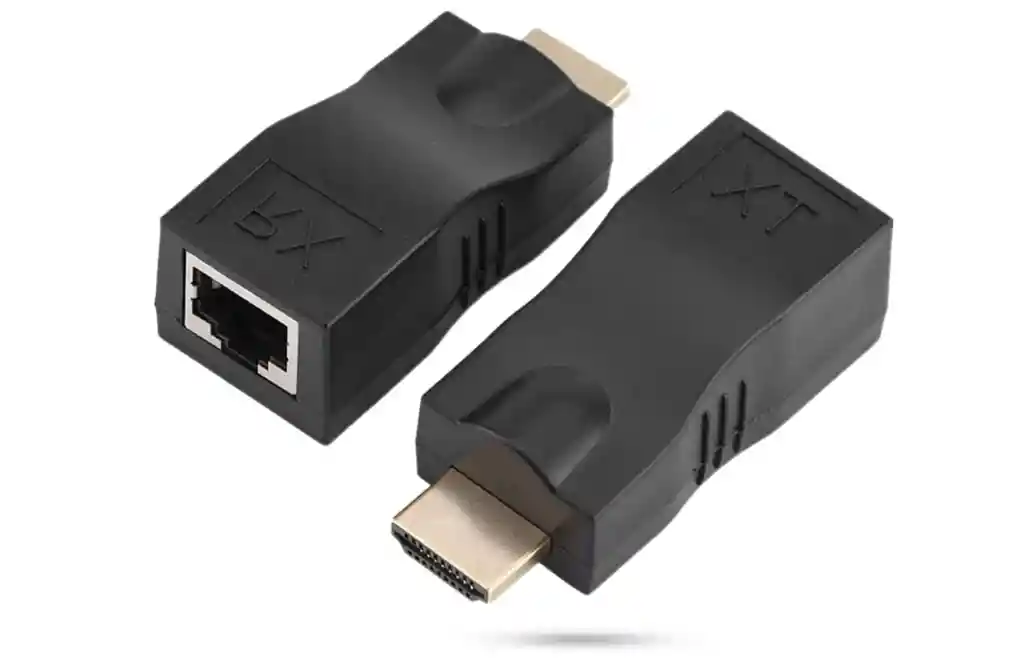 Extender Hdmi Pasivo Cable Cat 5e/6 Por 30 Metros Con Utp