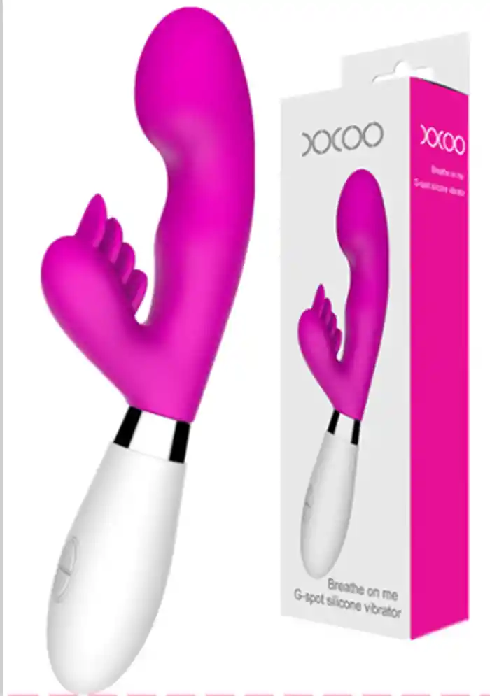 Consolador Vibrador Clitoris Y Punto G