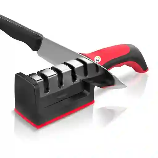 Afilador De Cuchillos Ergonomico 3 Etapas