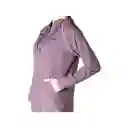 Buzo Deportivo Saco Con Capucha Wilson French 98518 Mujer Gris Oscuro M