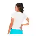 Camiseta Cuello Redondo Wilson Ultra Light 58986 Mujer Gym Blanco L