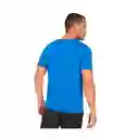 Camiseta Cuello Redondo Wilson Ultra Light 59034 Hombre Gym Azul Xl