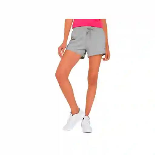 Pantaloneta Deportiva Short Wilson French 98334 Mujer Gym Fitness Jaspe Xl