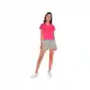Pantaloneta Deportiva Short Wilson French 98334 Mujer Gym Fitness Jaspe L
