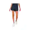 Pantaloneta Deportiva Short Wilson Micro 79329 Mujer Gym Fitness Azul Marino Xl