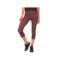 Pantalón Sudadera Capri Jogger Wilson Jaspeada 79251 Mujer Vino L
