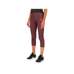 Pantalón Sudadera Capri Jogger Wilson Jaspeada 79251 Mujer Vino M