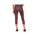 Pantalón Sudadera Capri Jogger Wilson Jaspeada 79251 Mujer Vino M