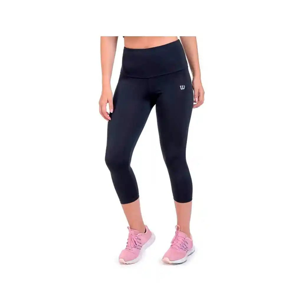 Pantalón Sudadera Licra Jogger Wilson Cintura 79241 Mujer Negro Xl