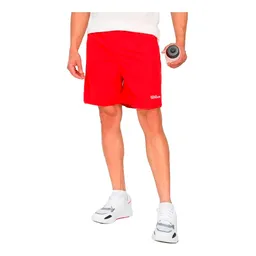 Pantaloneta Deportiva Short Wilson Micro 5511 Hombre Crossfit Rojo Xl