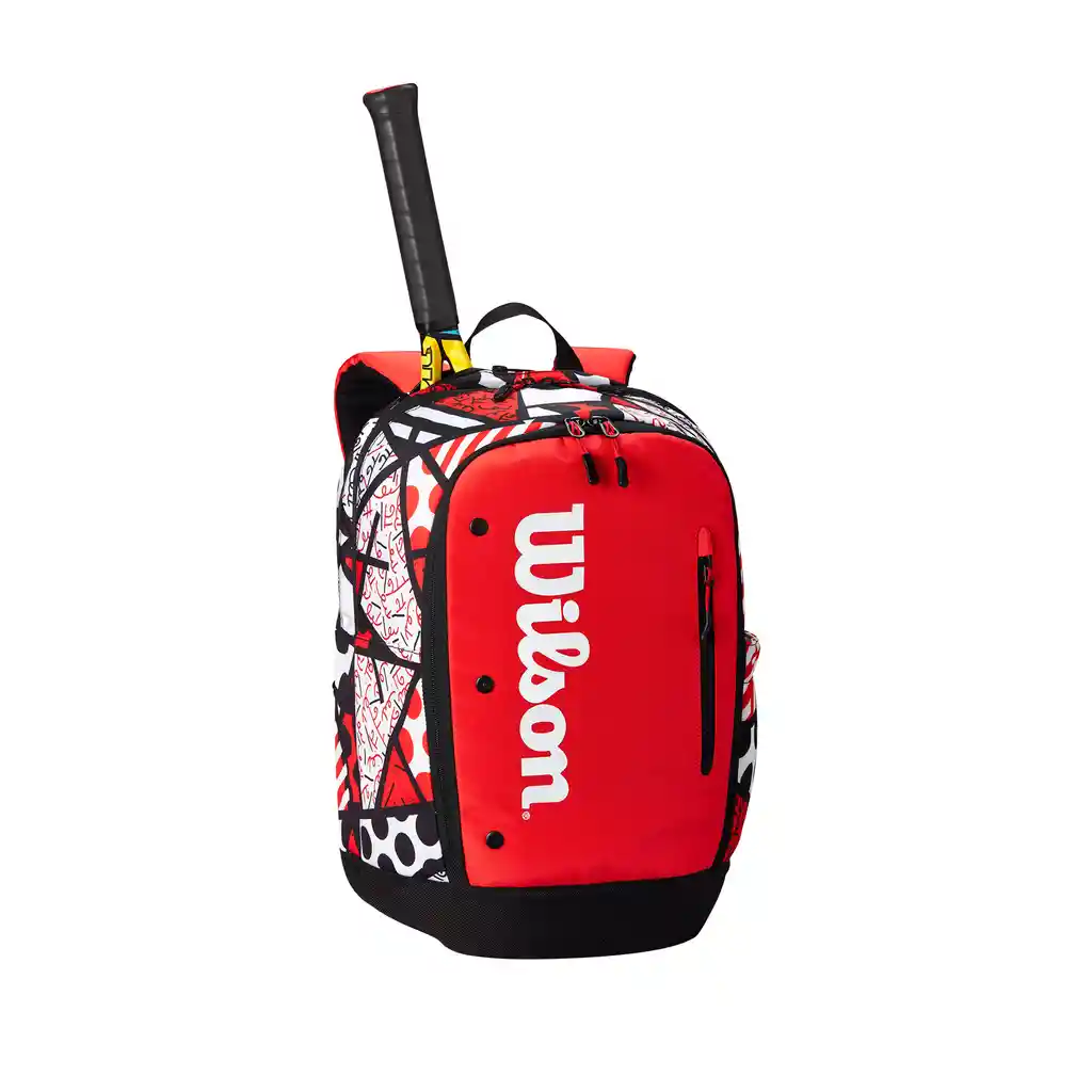 Morral Raquetero Thermobag Tenis Wilson Romero Backpack 2pk Rojo