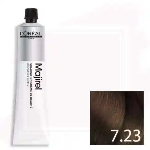 Tinte De Cabello Mjirel 7.23 Rubio Irisado Dorado