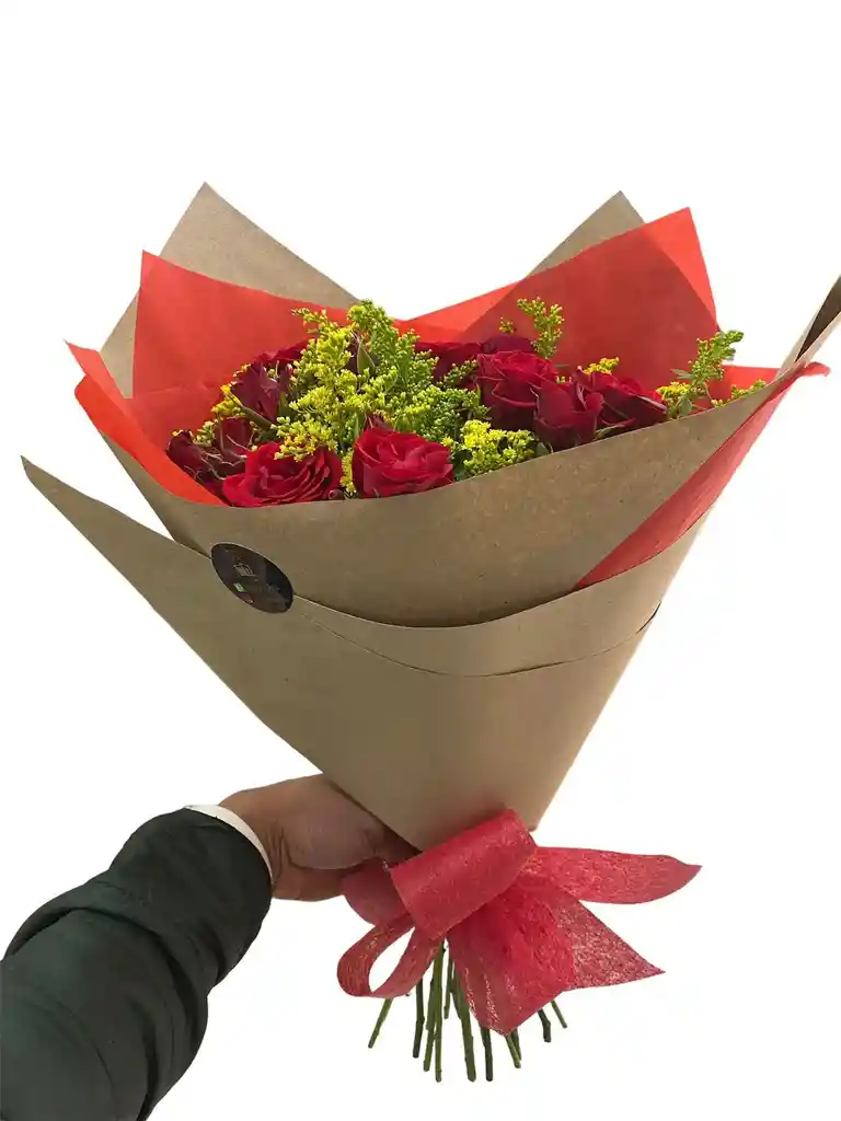 Bouquet Mini Rosas Rojas