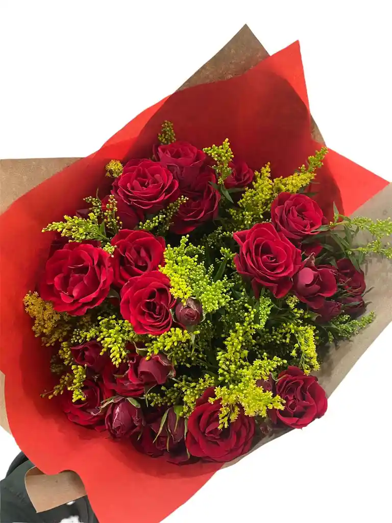 Bouquet Mini Rosas Rojas