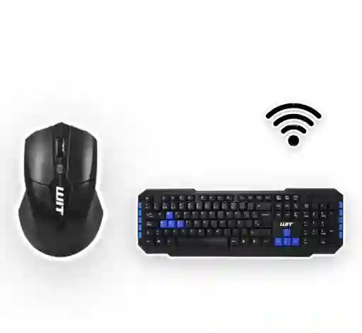 Combo Teclado Y Mouse Inalámbrico Tipo Gamer