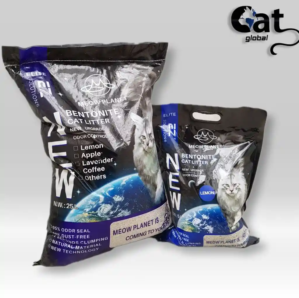 Arena Para Gato Meow Planet Aroma Café 4kg