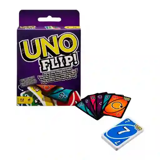 Cartas Uno Flip Juego De Mesa Fiesta Promo Nuevas