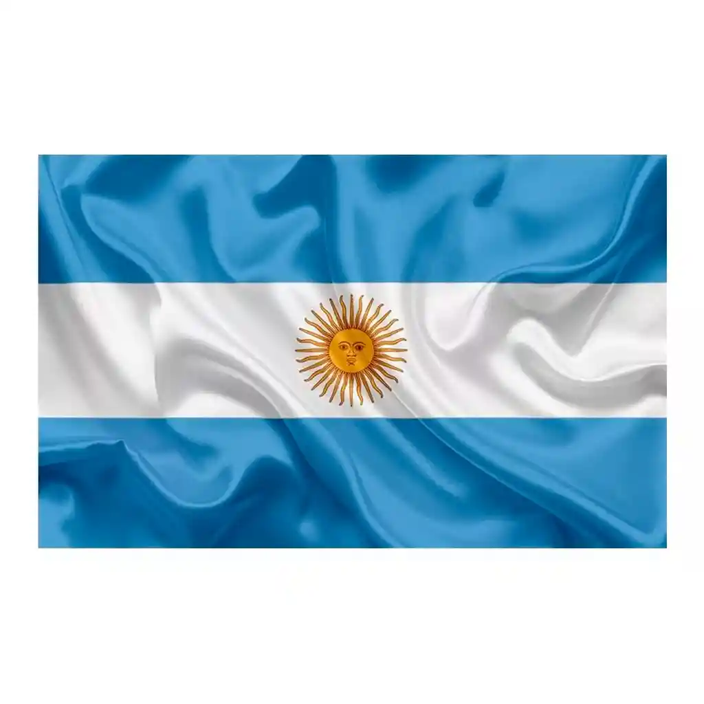 Bandera Argentina 1.50x90cm Exterior Grande