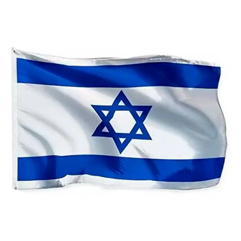 Bandera Israel Nacional 1.50x90cm Exterior Grande David