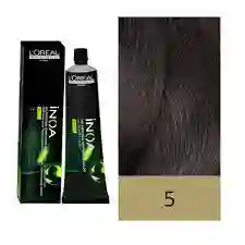 Tinte De Cabello Sin Amoniaco Inoa N°5 Castaño Claro