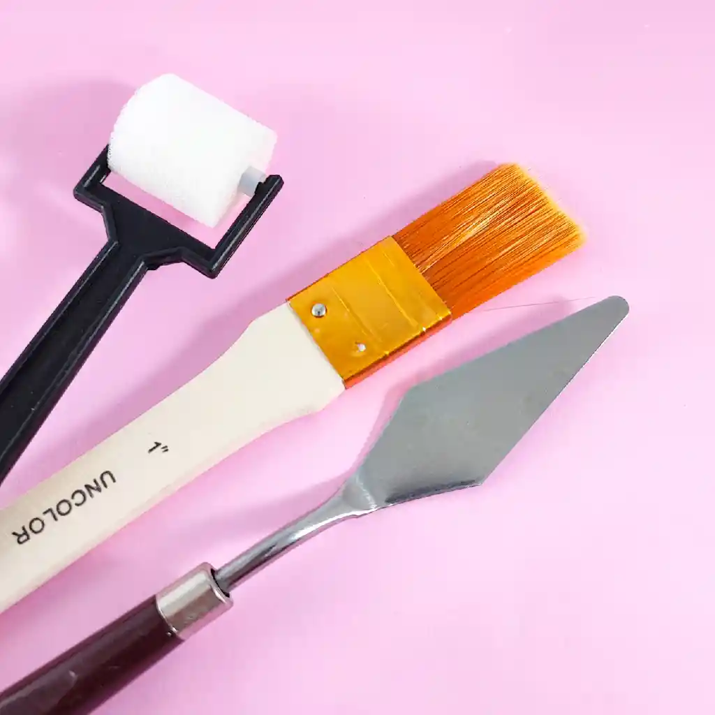 Set De Pinceles Unicolor Para Oleo Y Acrílico X 27 Piezas.