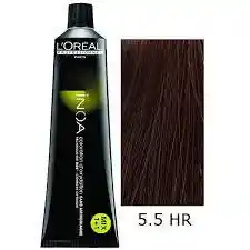 Tinte De Cabello Sin Amoniaco Inoa N°5.5 Castaño Claro Caoba