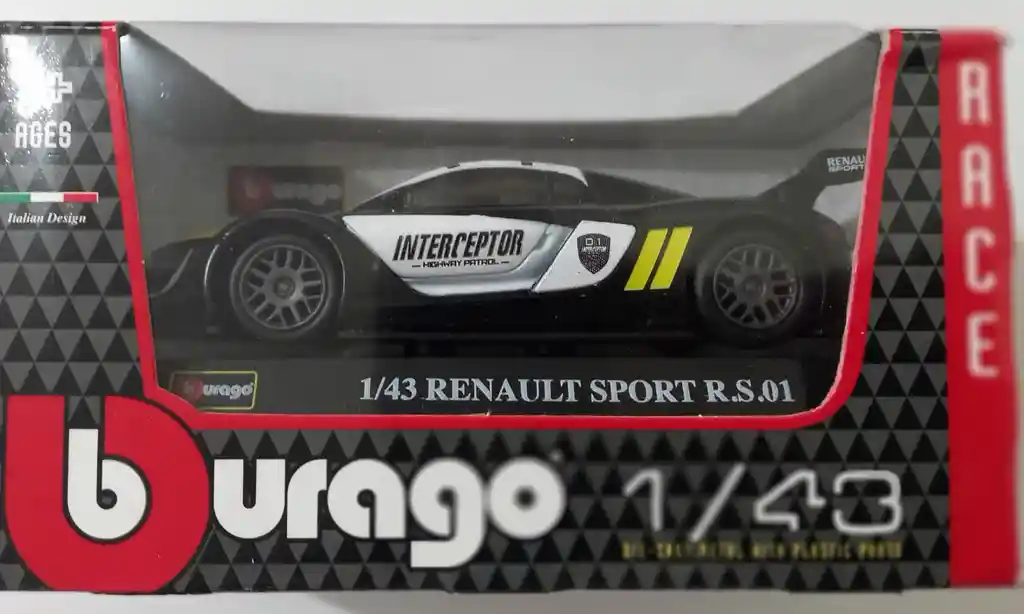 Carro De Colección Renault Sport Rs01 Escala 1/43