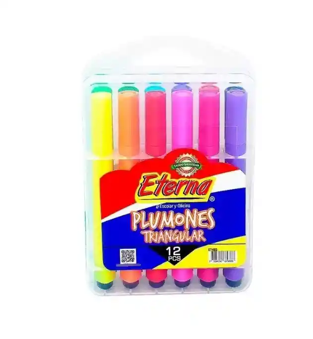 Plumones Triangulares Eterna X12