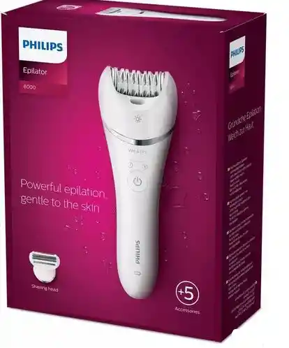 Máquina Depiladora Philips Epilator Bre710 Serie 8000