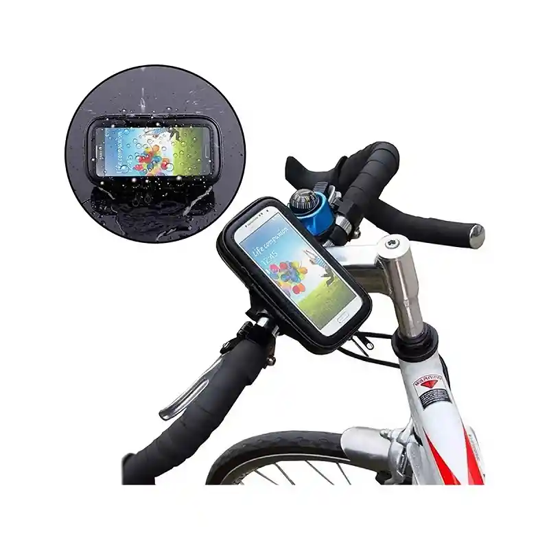 Soporte De Celular Impermeable Para Moto O Bici