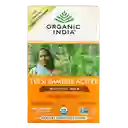 Organic India Te Tulsi Immune Active Especias Ayurvedicas Sin Cafeina 18 Bolsas De Infusion 36g