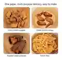 Canastilla Papel Antiadherente Air Fryer Freidora X 100 Und