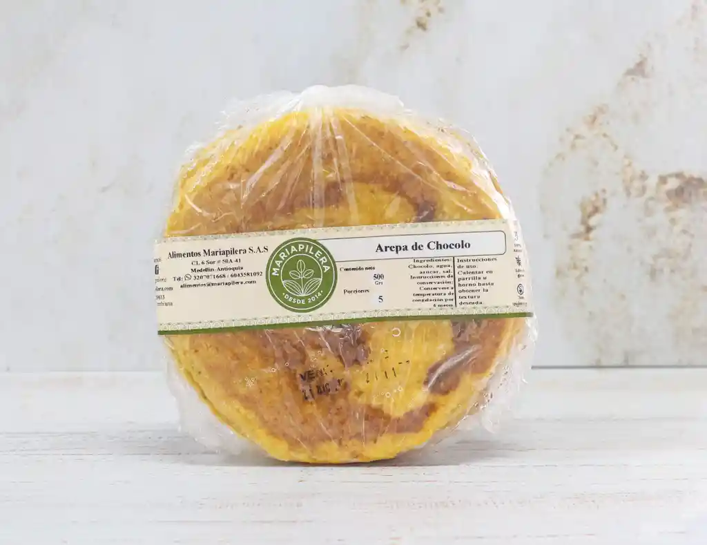   Maria Pilera  Arepa De Chocolo Rellena De Queso 
