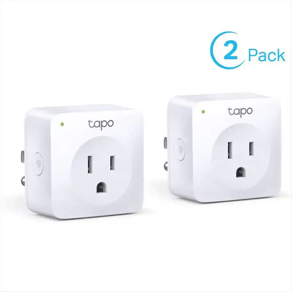  Enchufe Inteligente Wifi Google Alexa Tp-Link Tapo P100 2 Und 