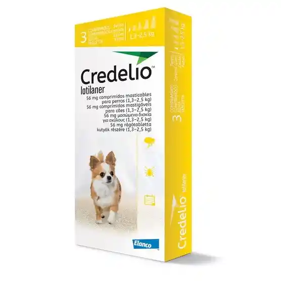 Credelio Perro 56 Mg 1.3-2.5kg