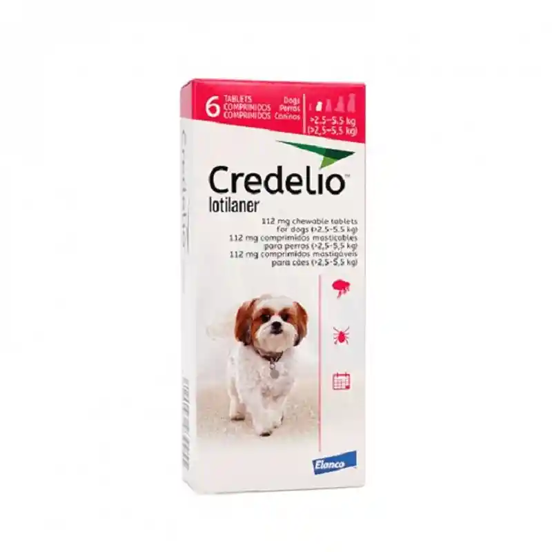 Credelio Perro 112mg 2.5-5.5kg