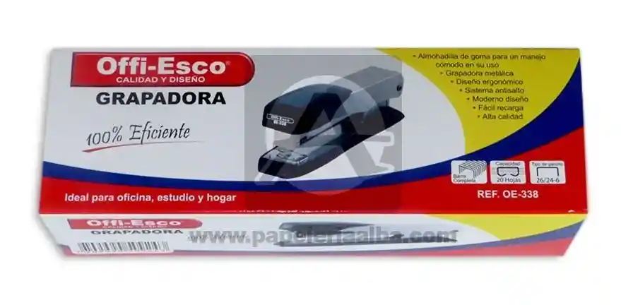 Grapadora Cosedora Metalica Offiesco Grande Oe-338