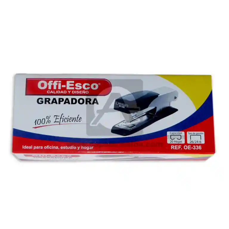 Grapadora Cosedora Metálica Offiesco Pequeño Oe-336