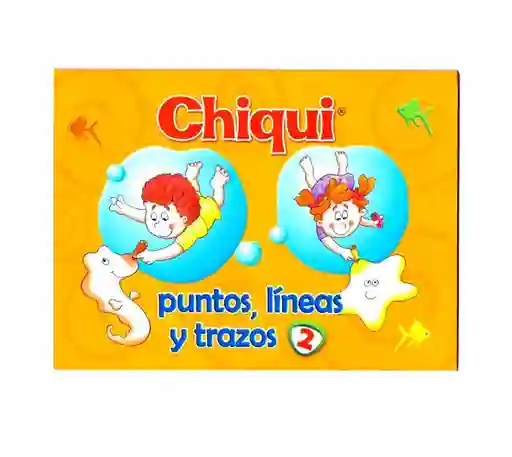 Chiqui Puntos Lineas Y Trazos 2 Preescolar 96 Paginas Nika