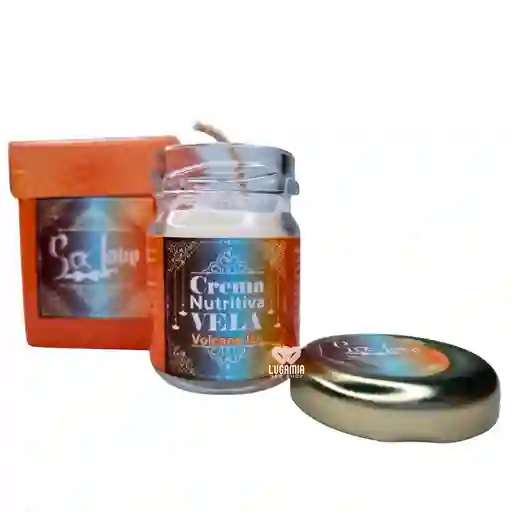 Vela Para Masajes Crema Nutritiva Volcano Ice